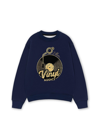 Áo Sweater Nỉ Hai Da Zillion Vinyl