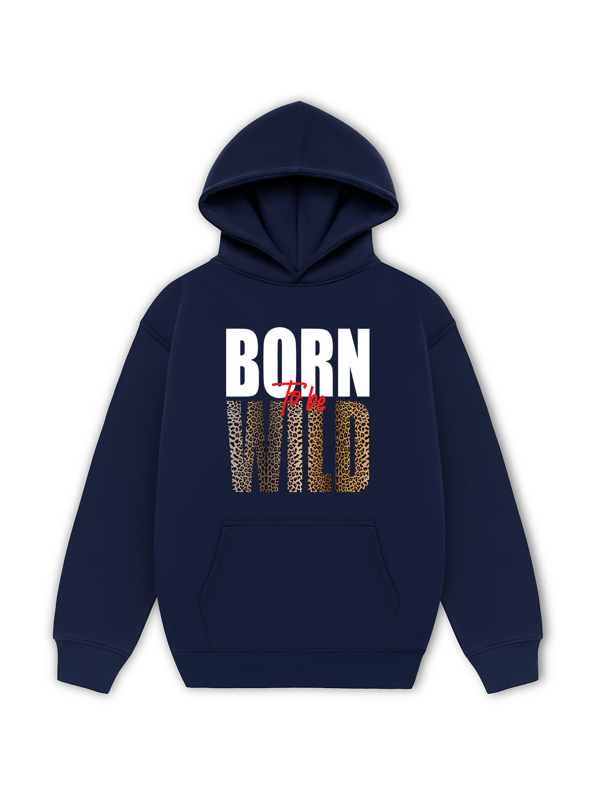 Áo Hoodie Nỉ Hai Da Born To Be Wild