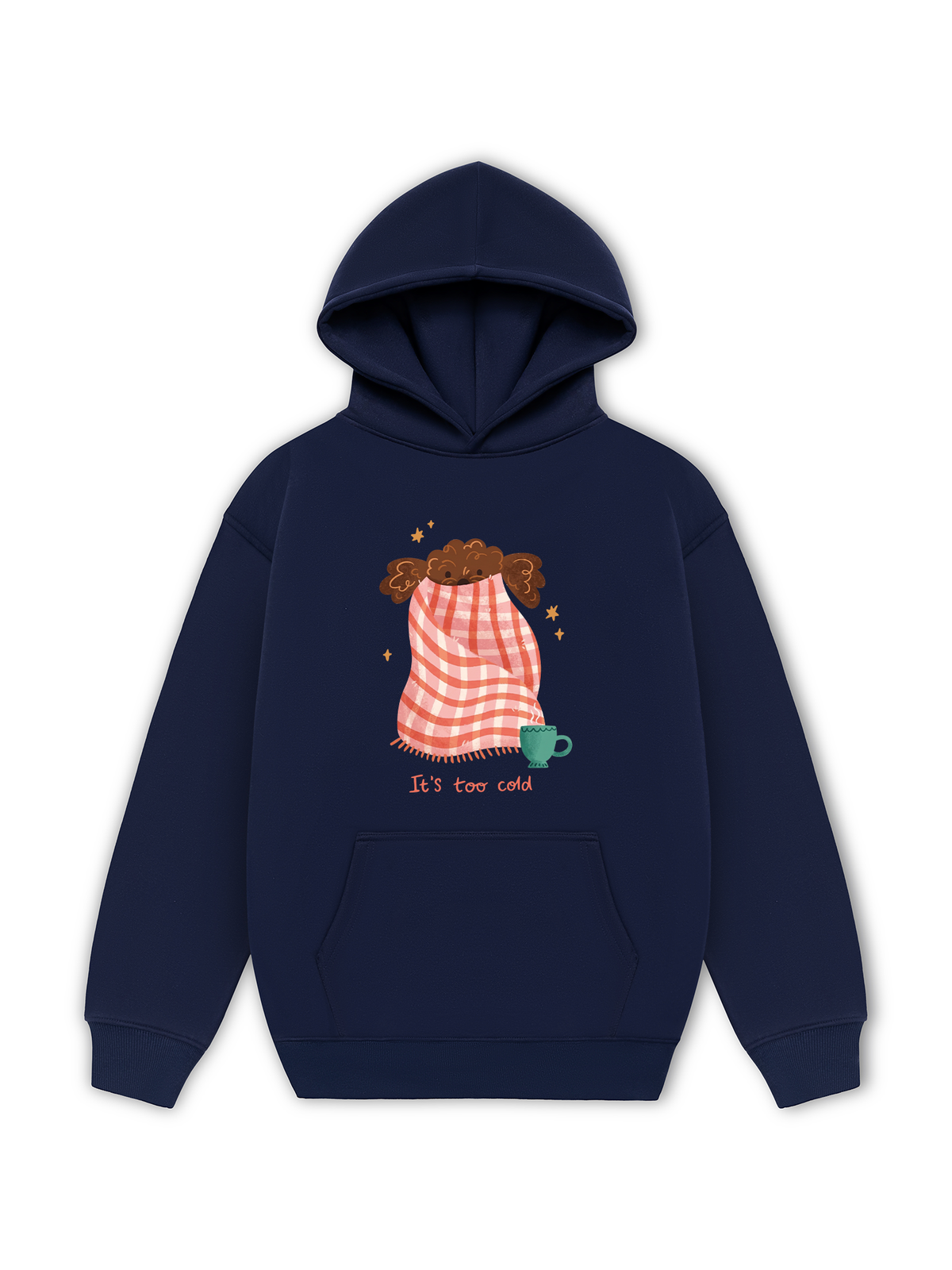 Áo Hoodie Nỉ Hai Da Its Too Cold