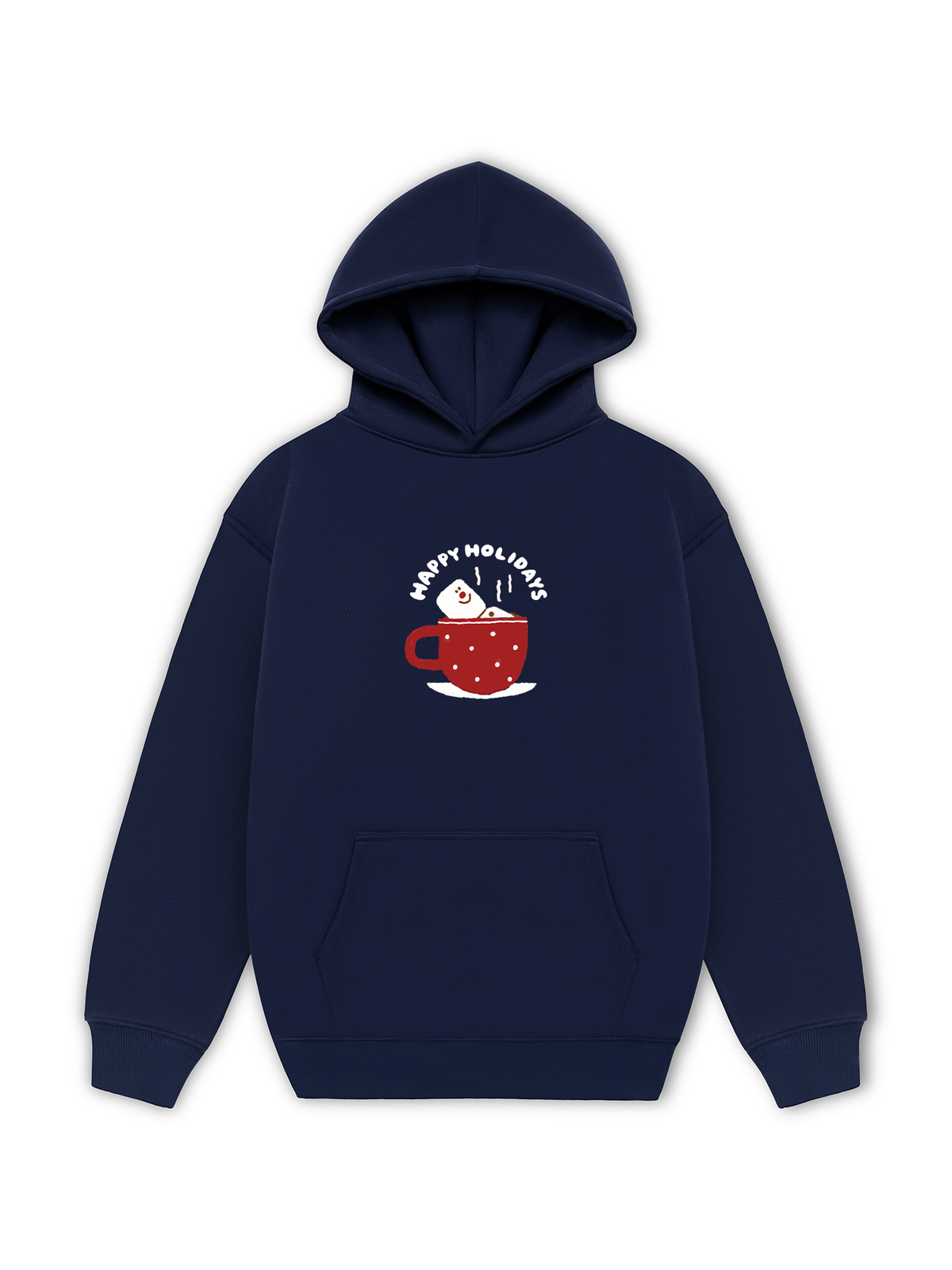 Áo Hoodie Nỉ Hai Da Happy Holidays