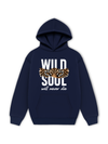 Áo Hoodie Nỉ Hai Da Wild Soul Will Never Die