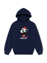 Áo Hoodie Nỉ Hai Da Cute Cat