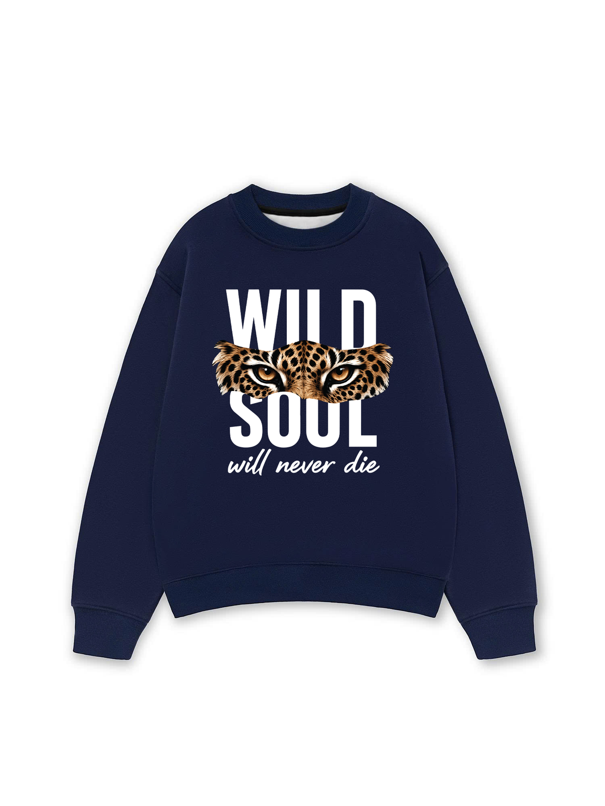 Áo Sweater Nỉ Hai Da Wild Soul Will Never Die