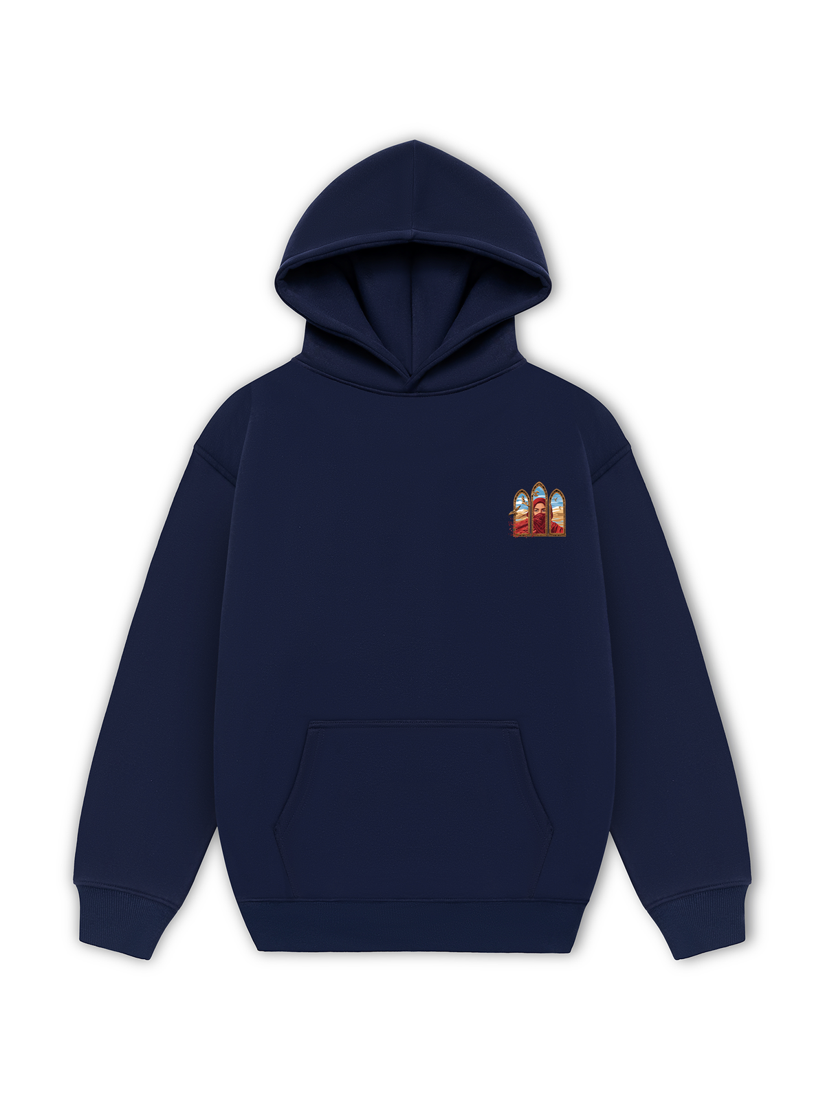 Áo Hoodie Nỉ Hai Da Desert Gaze