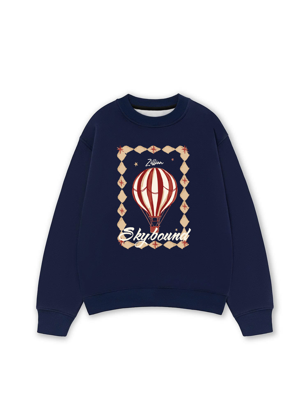 Áo Sweater Nỉ Hai Da Skybound Zillion