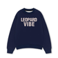 Áo Sweater Nỉ Hai Da Leopard Vibe