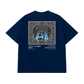 Áo Thun Relaxed Fit Hidden Meaning Zillion Black Blue Bandana