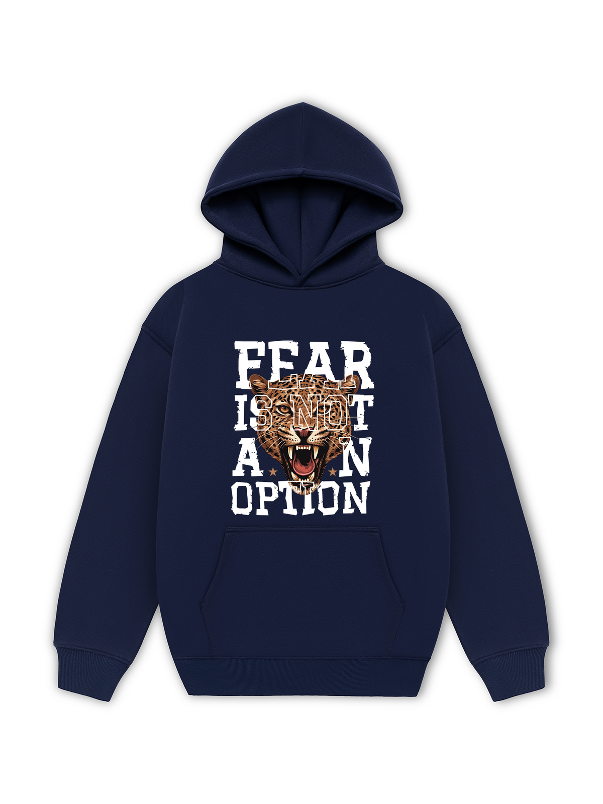 Áo Hoodie Nỉ Hai Da Fear Is Not An Option