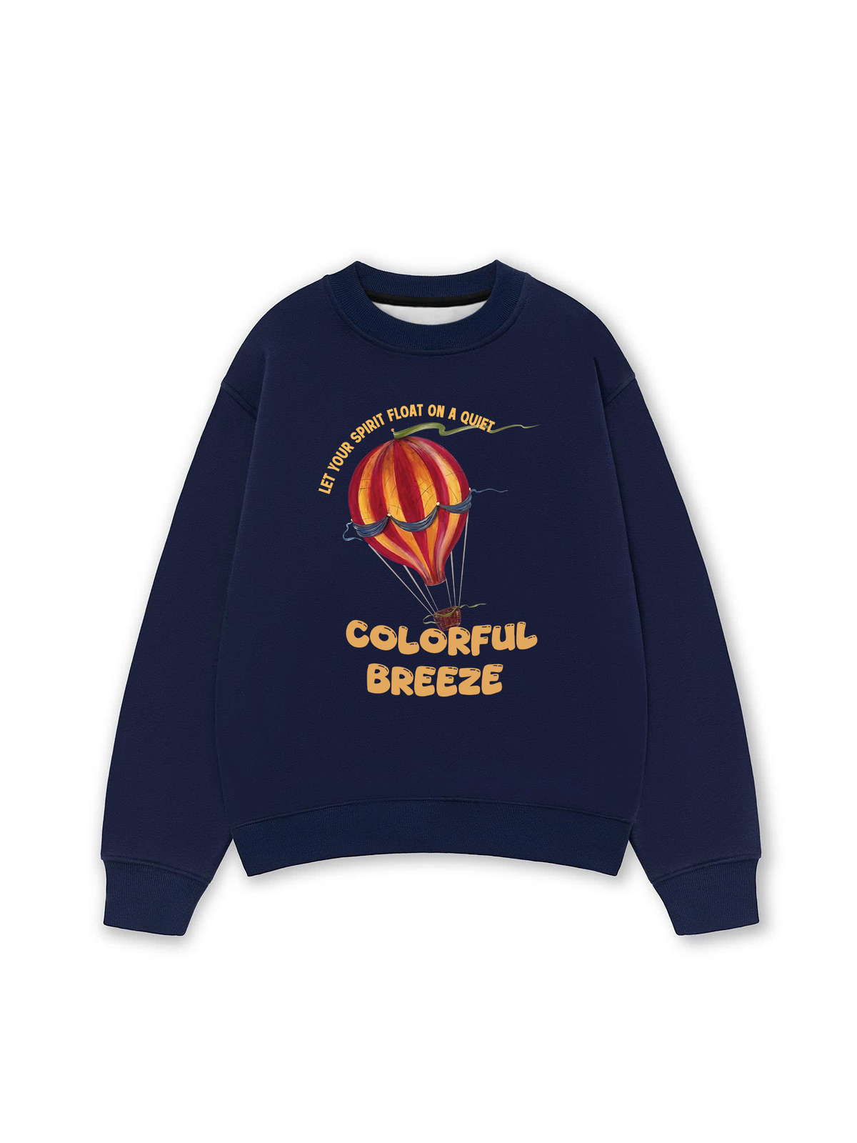 Áo Sweater Nỉ Hai Da Colorful Breeze