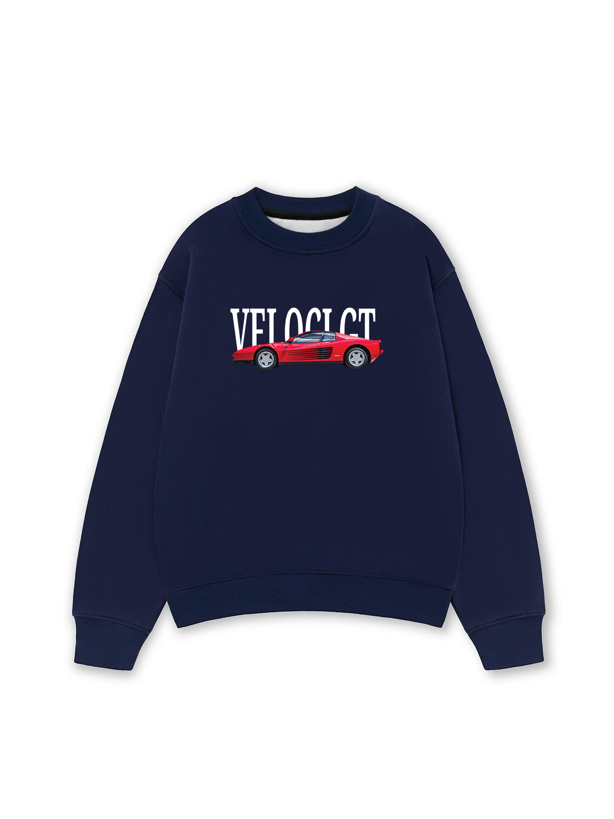 Áo Sweater Nỉ Hai Da Car Veloci GT F40