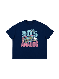 Áo Thun Boxy 90s Analog