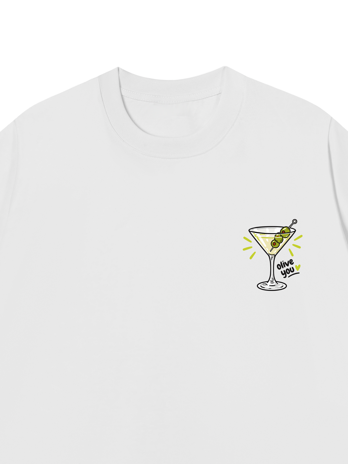 Áo Thun Relaxed Fit Martini Olive You