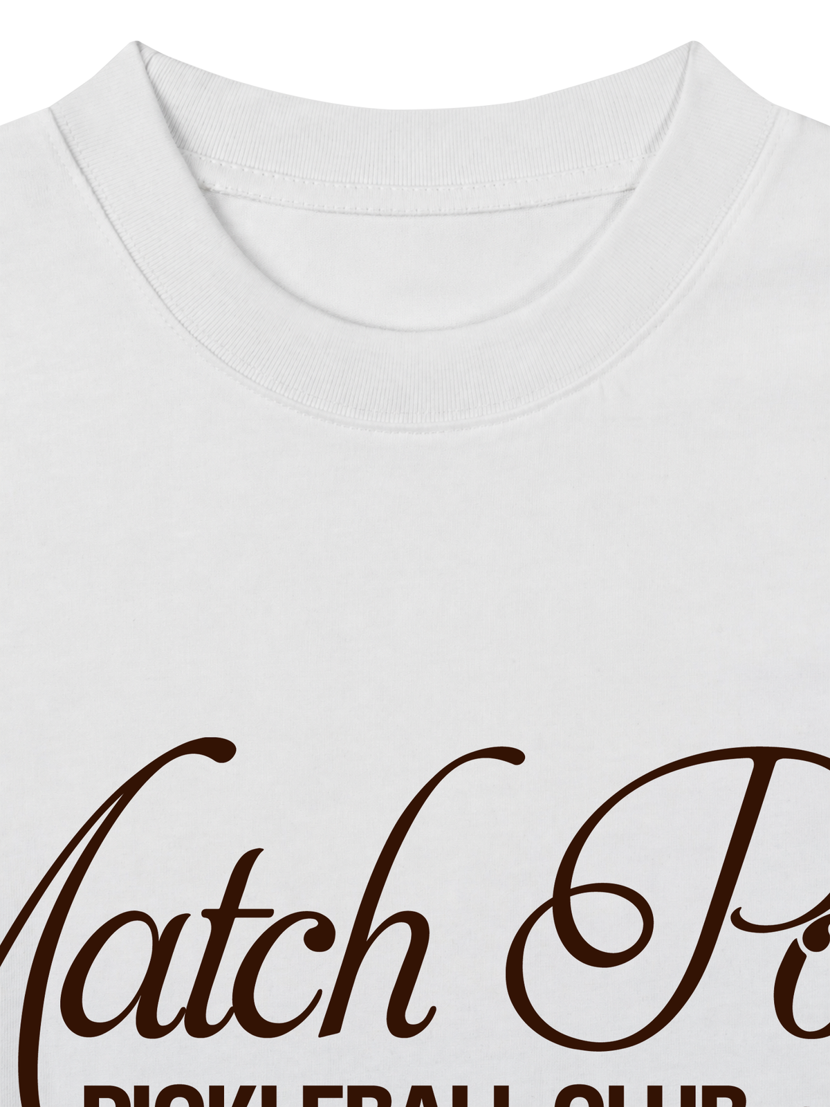 Áo Thun Boxy Match Point