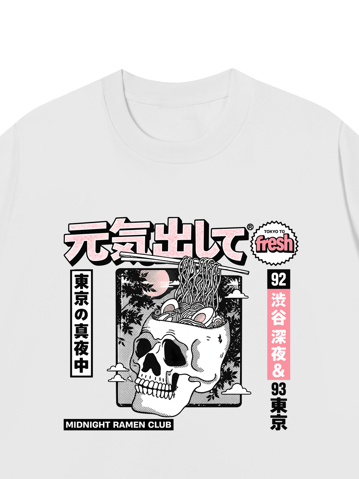 Áo Thun Relaxed Fit Midnight Ramen Club