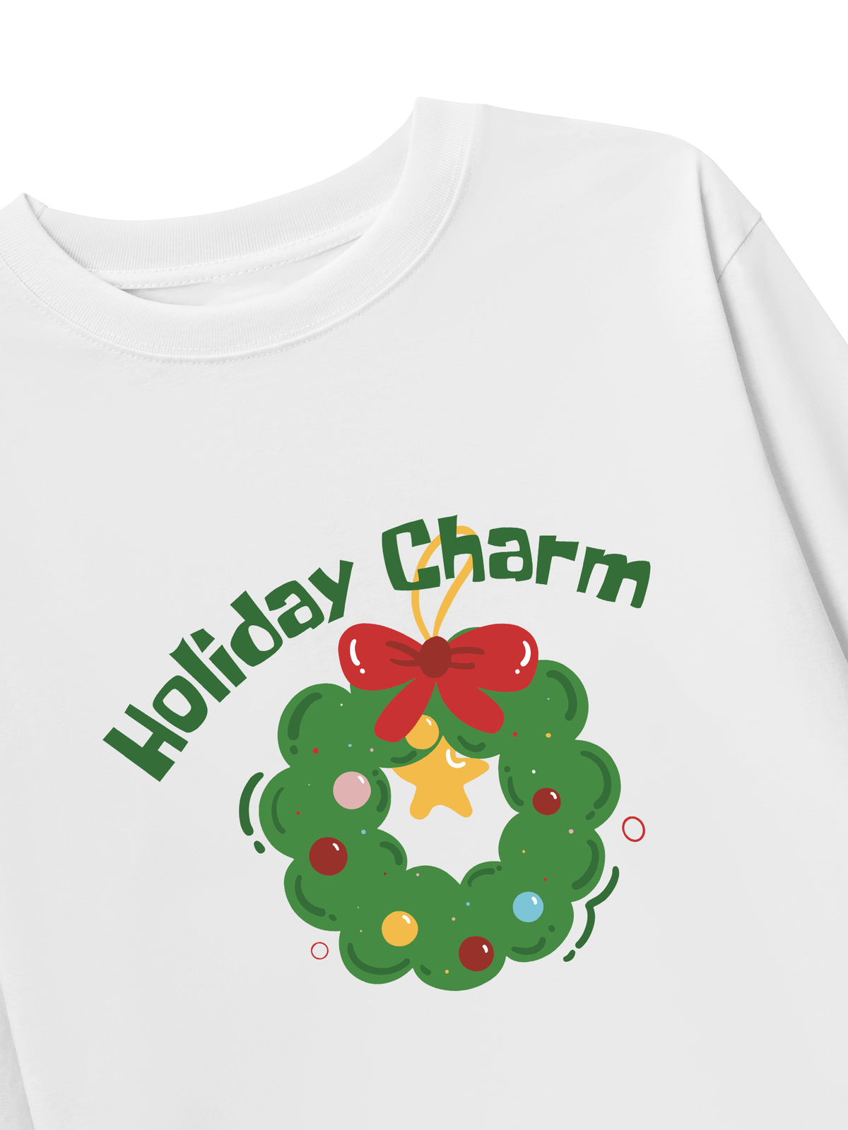 Áo Thun Dài Tay Holiday Charm