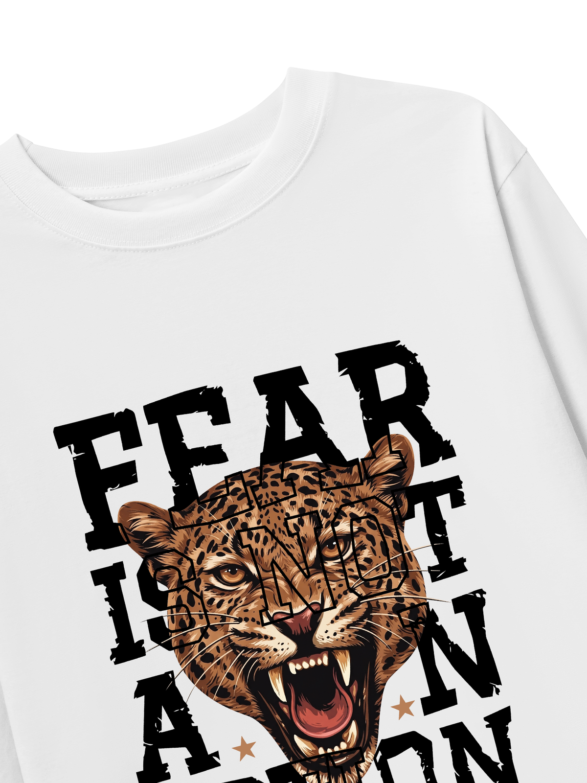 Áo Thun Dài Tay Fear Is Not An Option