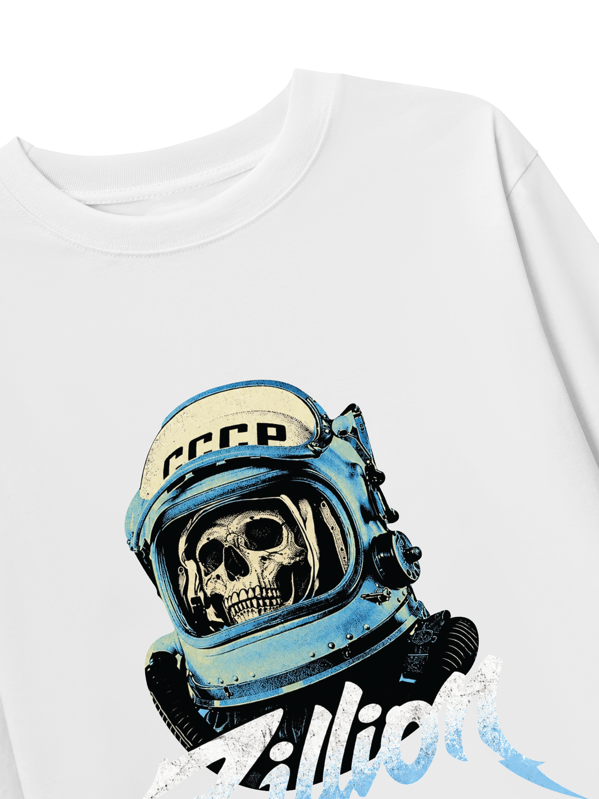 Áo Thun Dài Tay Skull Cosmonaut