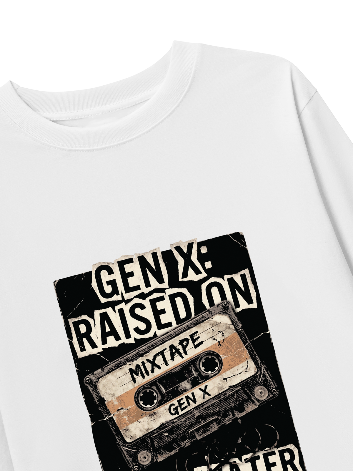 Áo Thun Dài Tay Gen X Raised On