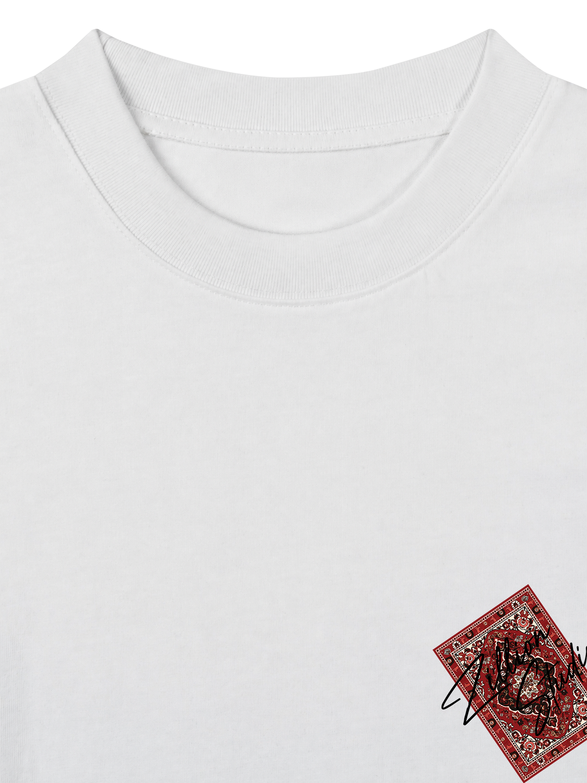 Áo Thun Boxy Hidden Meaning Zillion Red Bandana