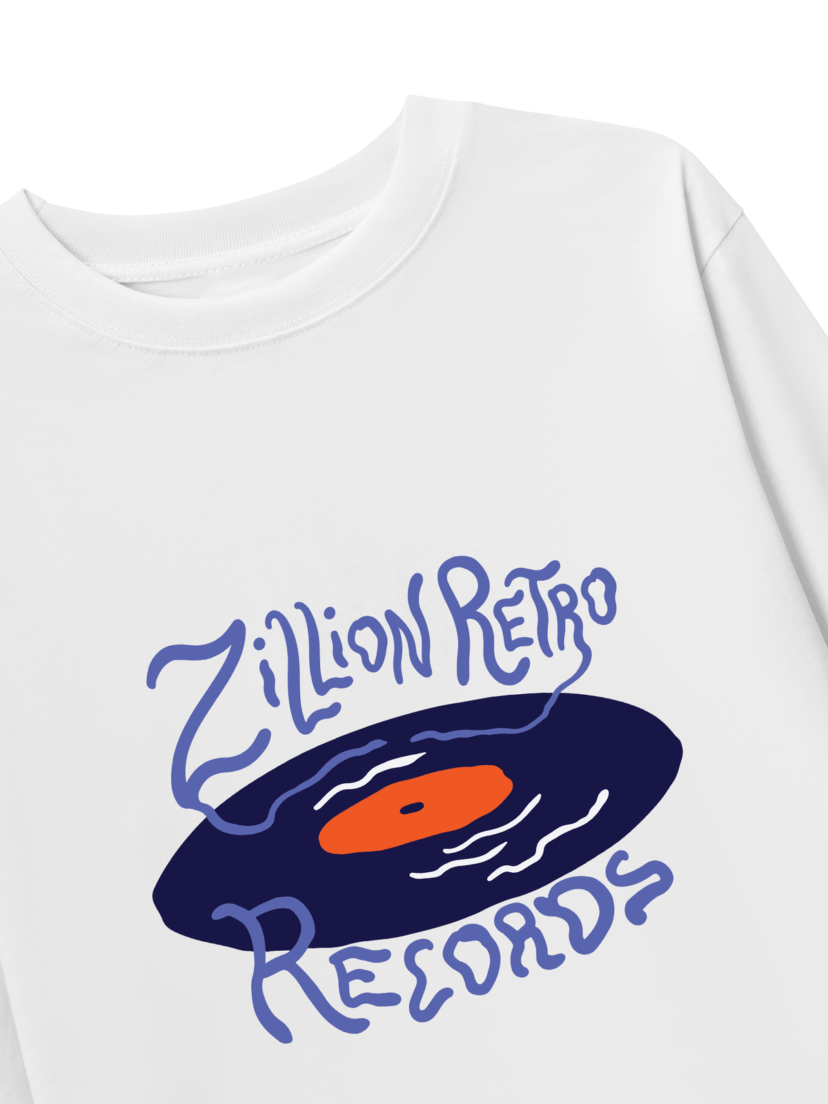 Áo Thun Dài Tay Zillion Retro Records
