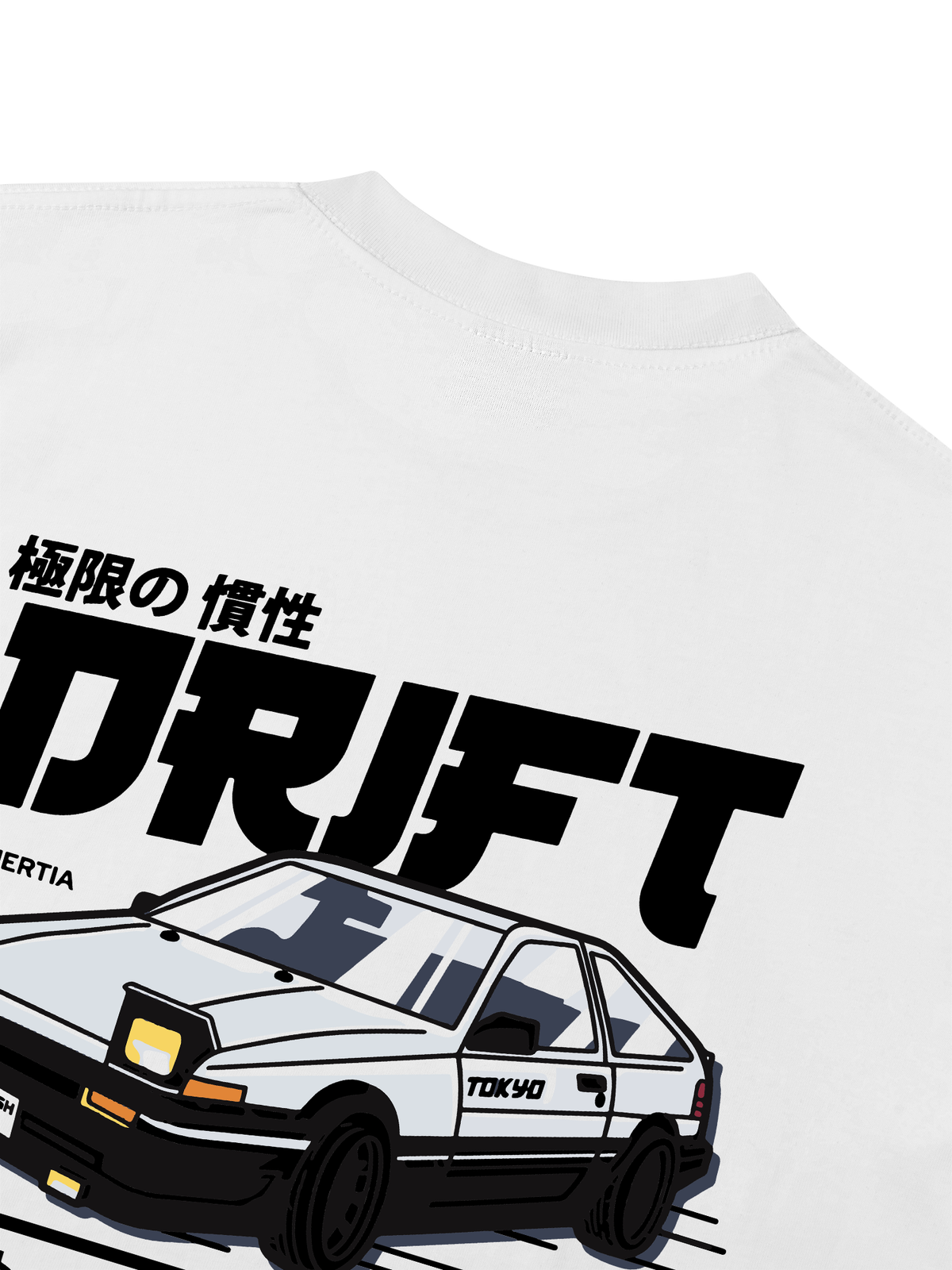 Áo Thun Boxy Car Drift