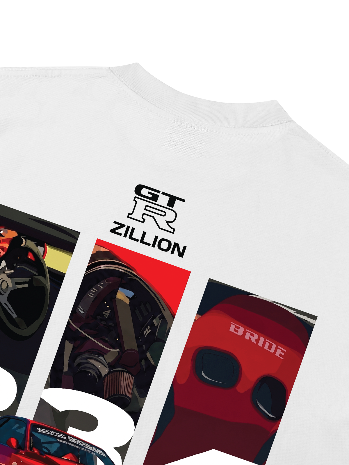 Áo Thun Boxy Car Zillion GT R