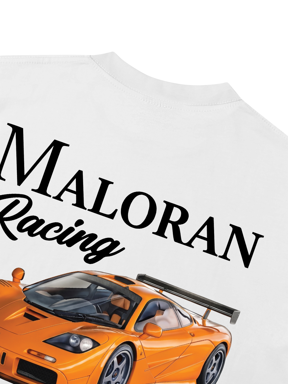 Áo Thun Boxy Car Maloran Racing