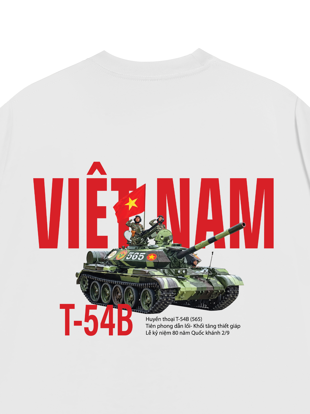 Áo Thun Relaxed Fit Việt Nam T-54B