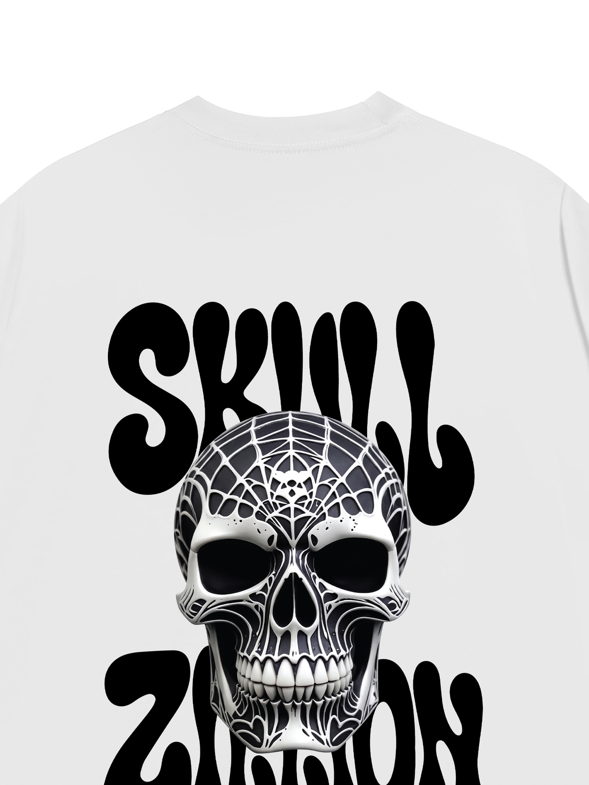 Áo Thun Relaxed Fit Spider Skull