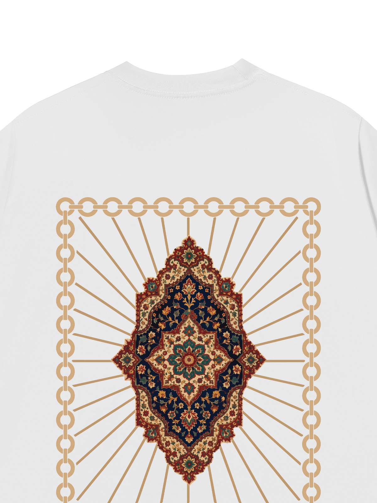Áo Thun Relaxed Fit Persian Pattern