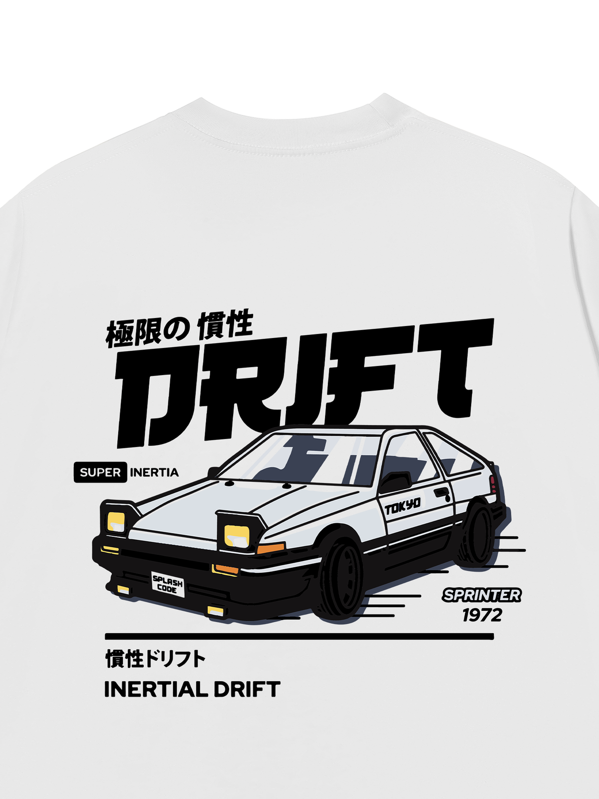 Áo Thun Relaxed Fit Car Drift