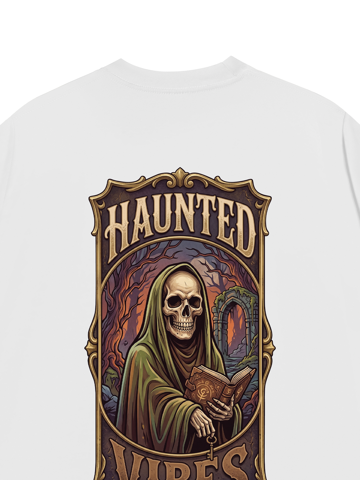 Áo Thun Relaxed Fit Haunted Vibe