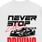Áo Thun Relaxed Fit Never Stop Driving