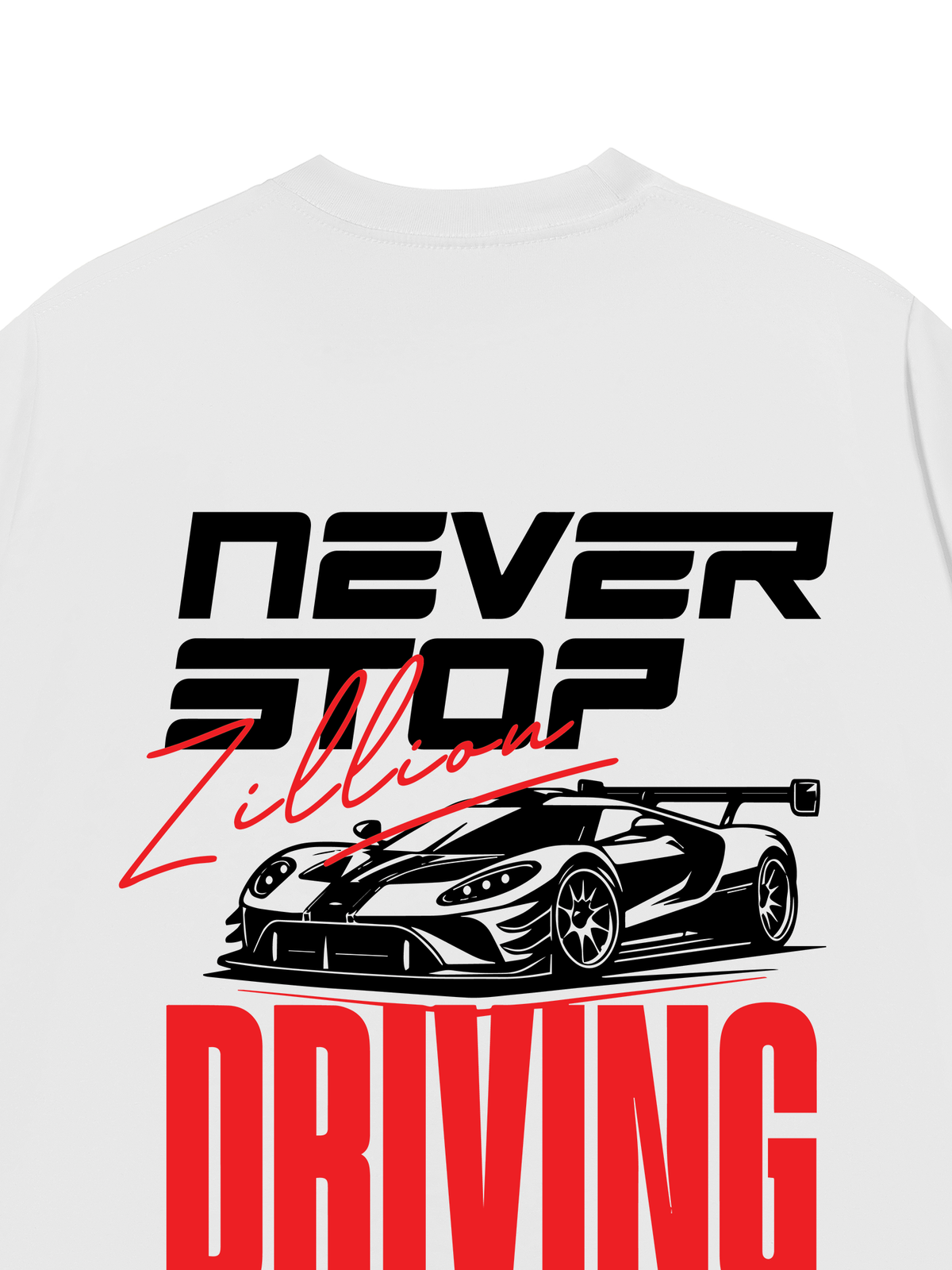 Áo Thun Relaxed Fit Never Stop Driving