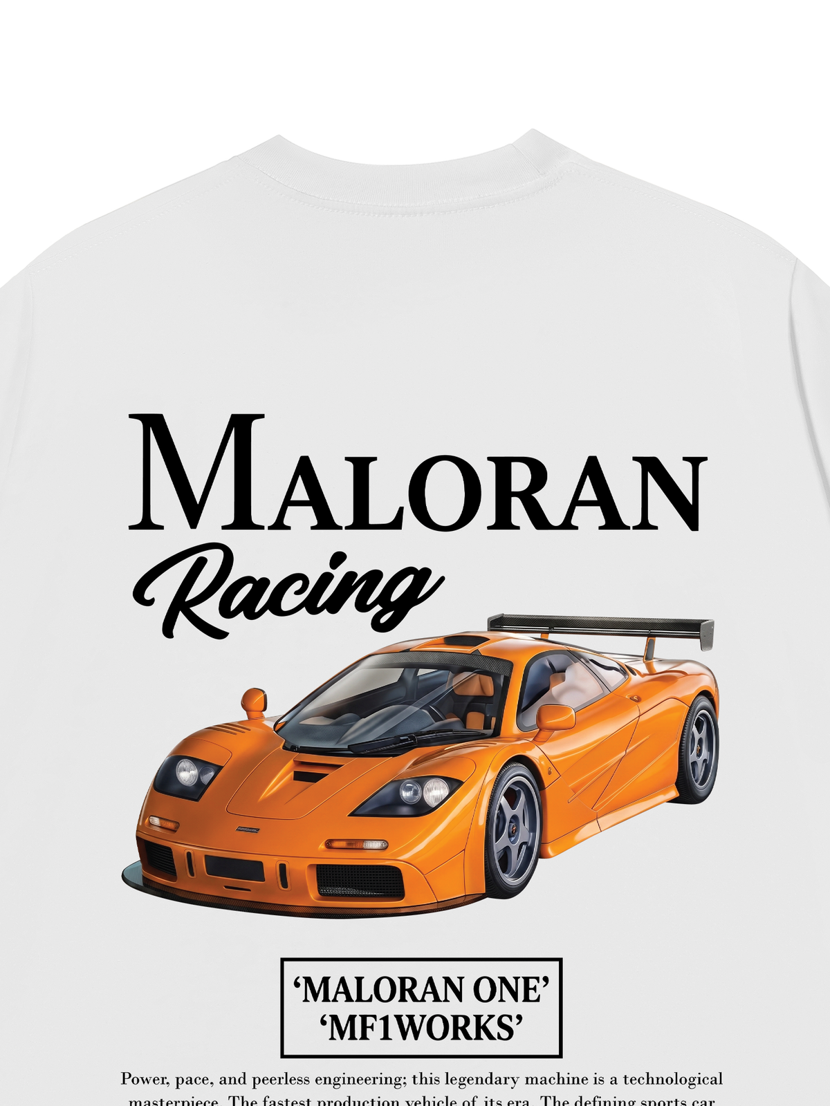 Áo Thun Relaxed Fit Car Maloran Racing