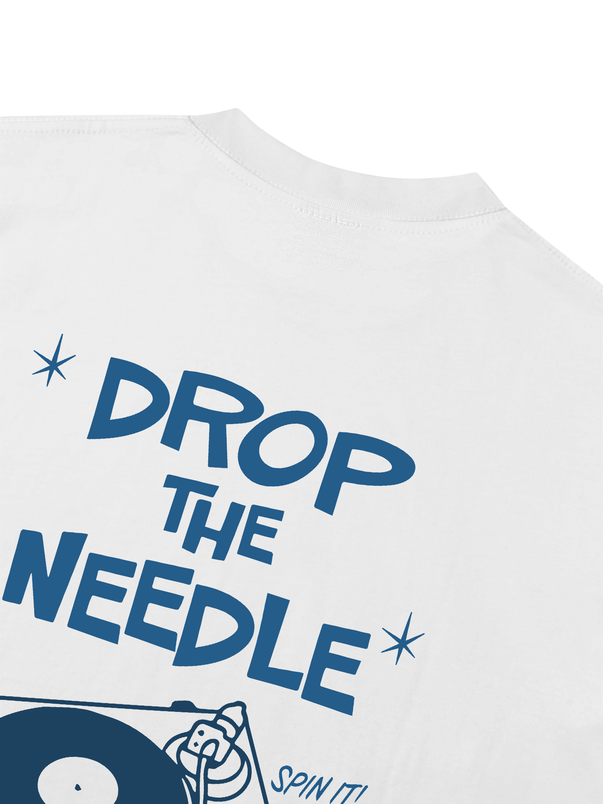 Áo Thun Boxy Drop The Needle