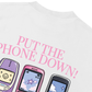 Áo Thun Boxy Put the Phone Down