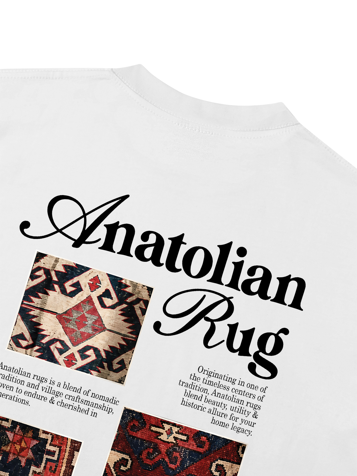 Áo Thun Boxy Anatolian Rug