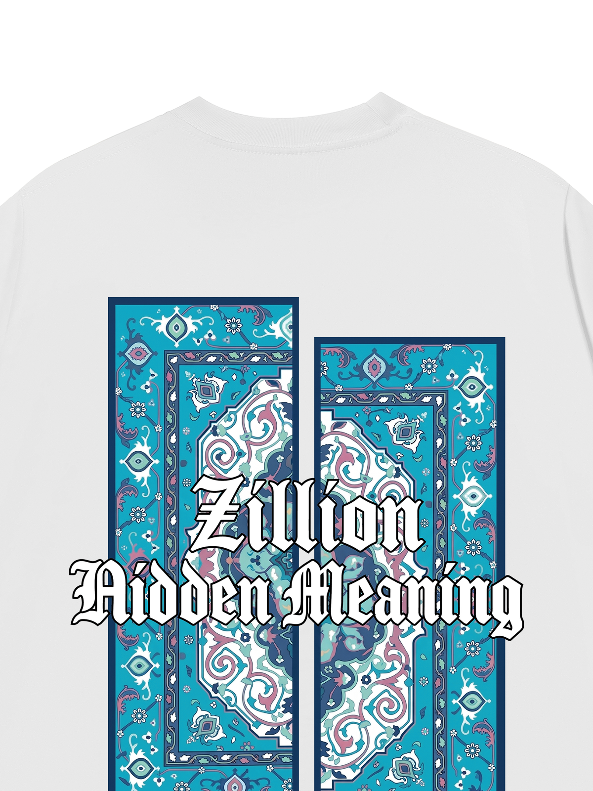Áo Thun Relaxed Fit Zillion Blue Rug