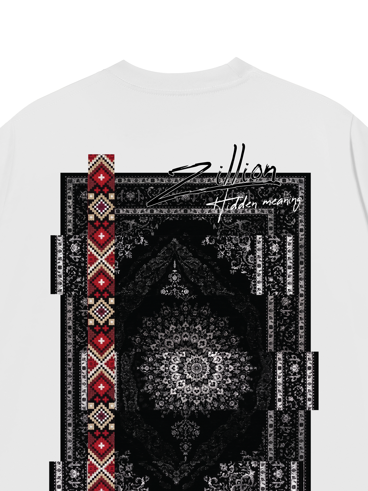 Áo Thun Relaxed Fit Zillion Black Rug