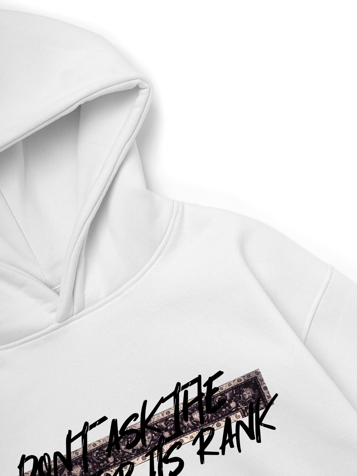 Áo Hoodie Nỉ Hai Da Don't Ask The Car For Its Rank
