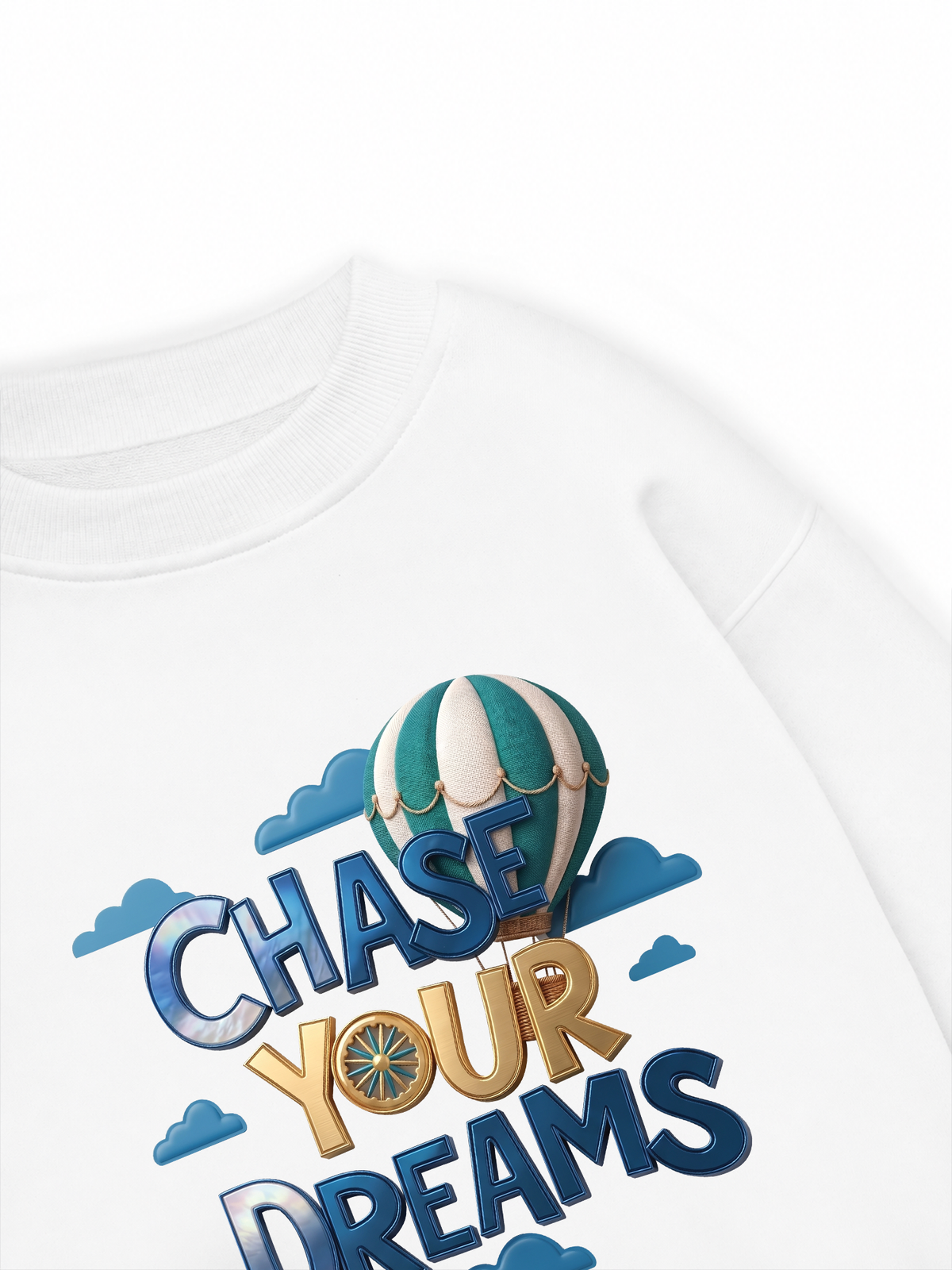 Áo Sweater Nỉ Hai Da Chase Your Dreams