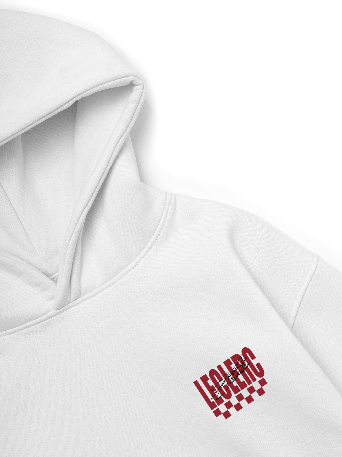 Áo Hoodie Nỉ Hai Da Car Leclerc