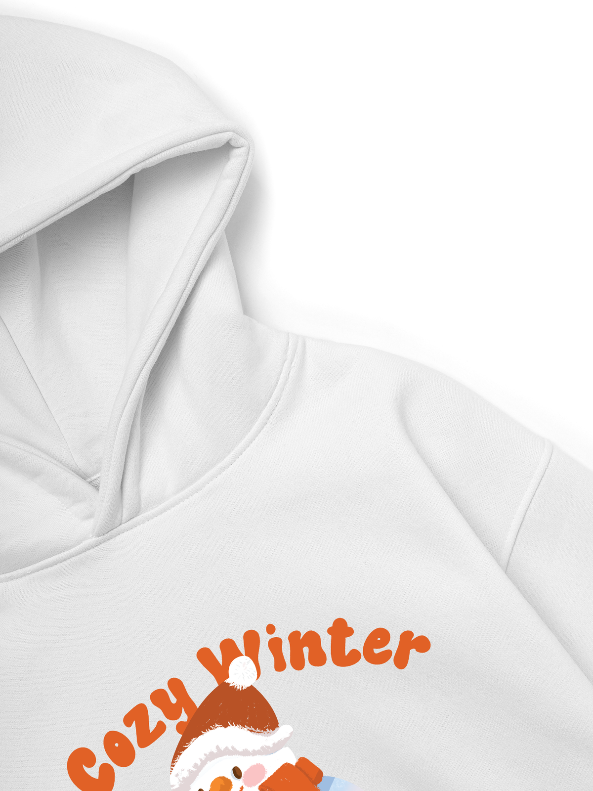 Áo Hoodie Nỉ Hai Da A Cozy Winter