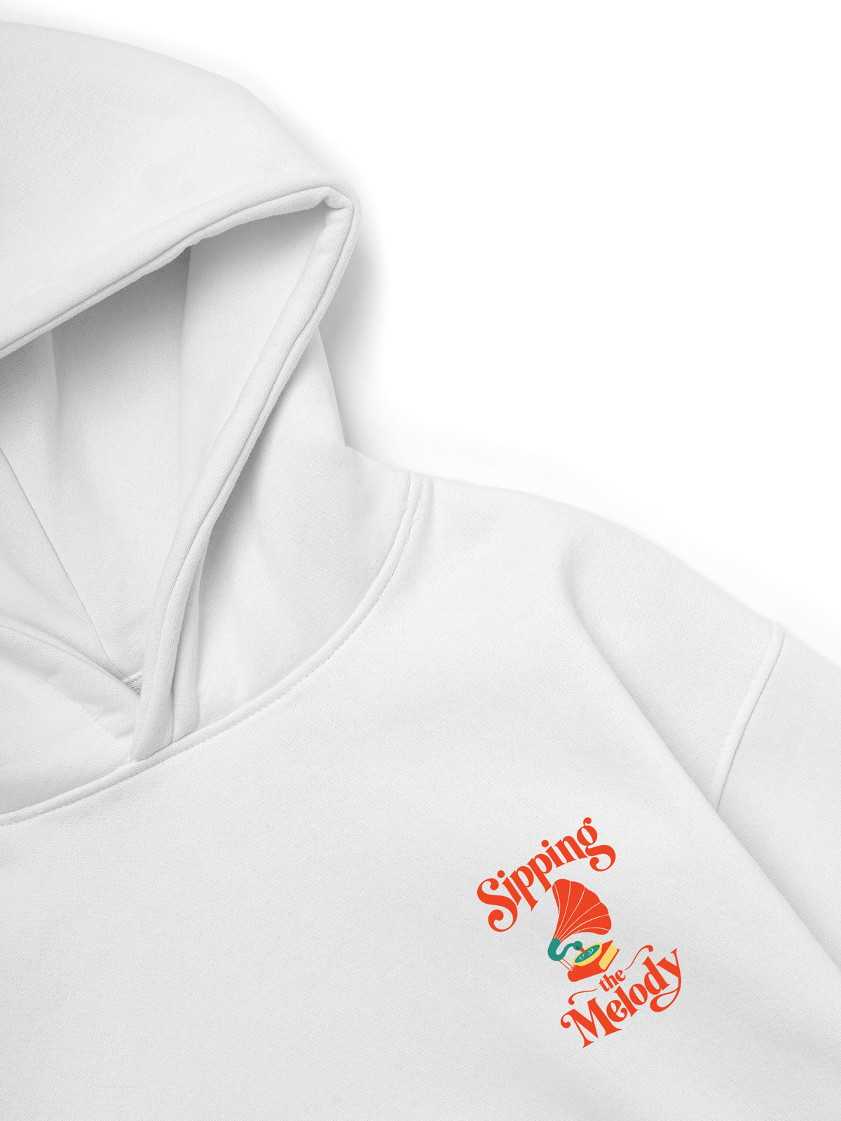 Áo Hoodie Nỉ Hai Da Sipping The Melody