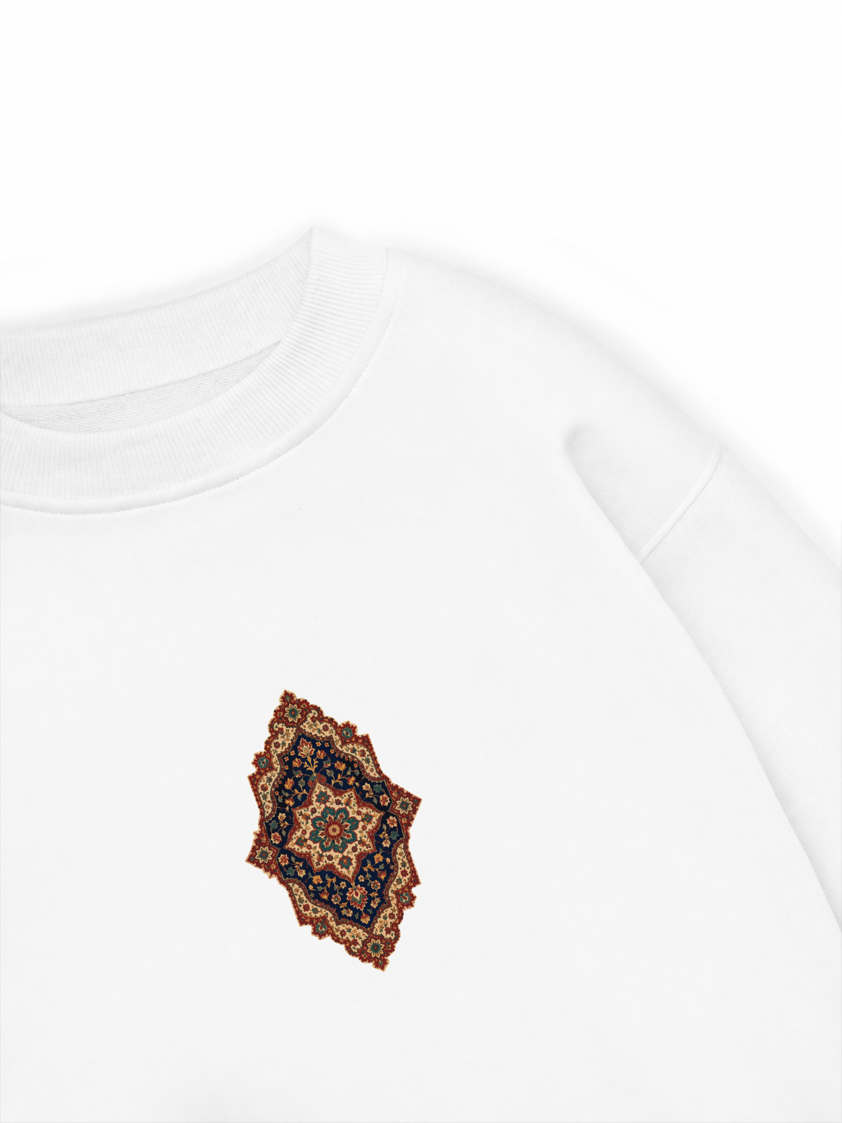 Áo Sweater Nỉ Hai Da Persian Pattern