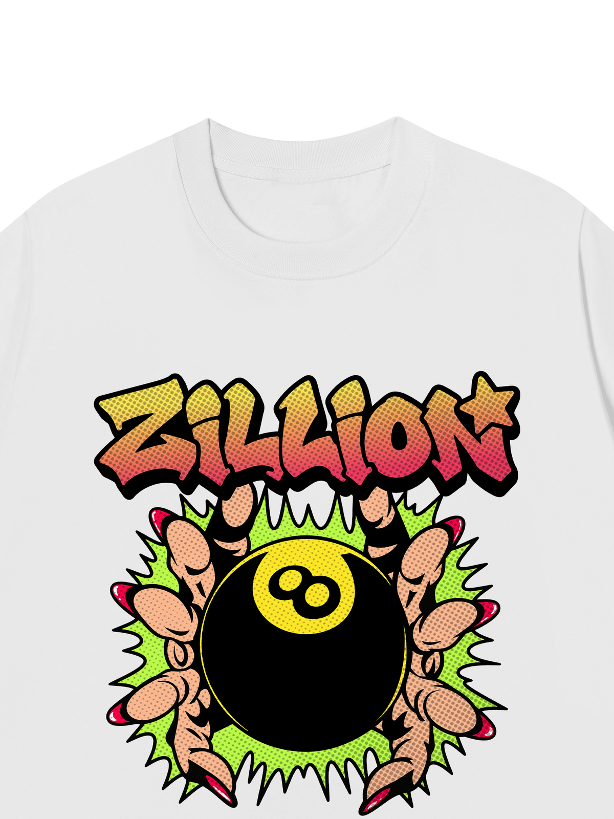 Áo Thun Relaxed Fit Witchy Hands 8-Ball