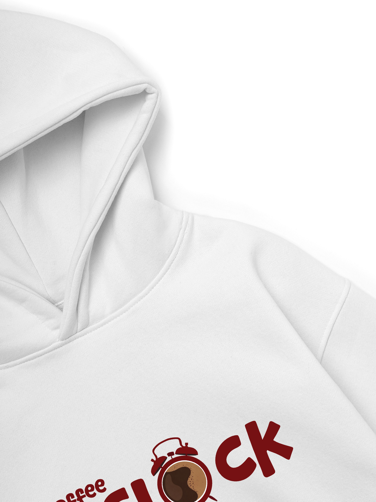 Áo Hoodie Nỉ Hai Da Coffee O'clock