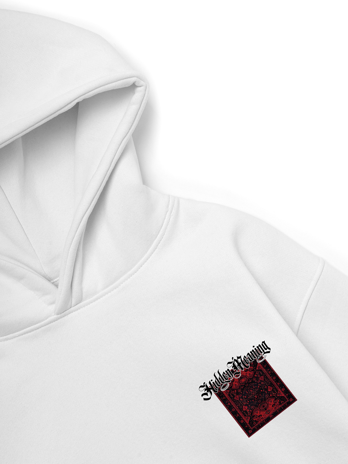 Áo Hoodie Nỉ Hai Da Hidden Meaning Red Rug