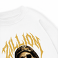 Áo Sweater Nỉ Hai Da Golden Skull